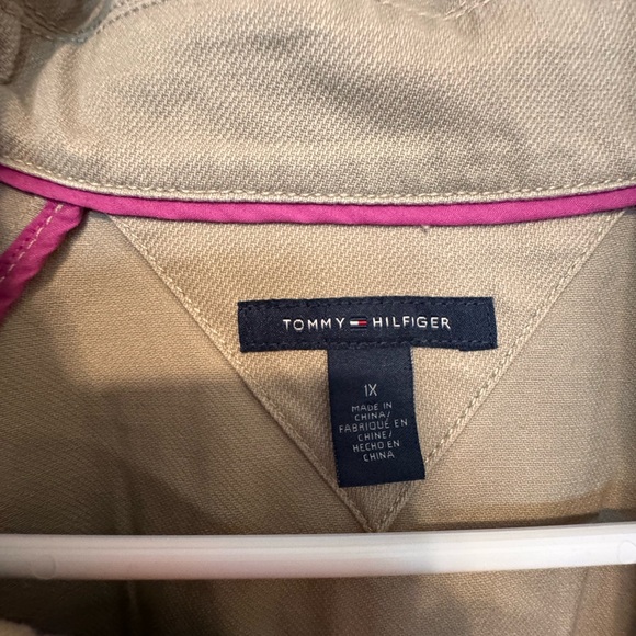 Tommy Hilfiger Women's Beige Utility Jacket - Picture 5 of 5